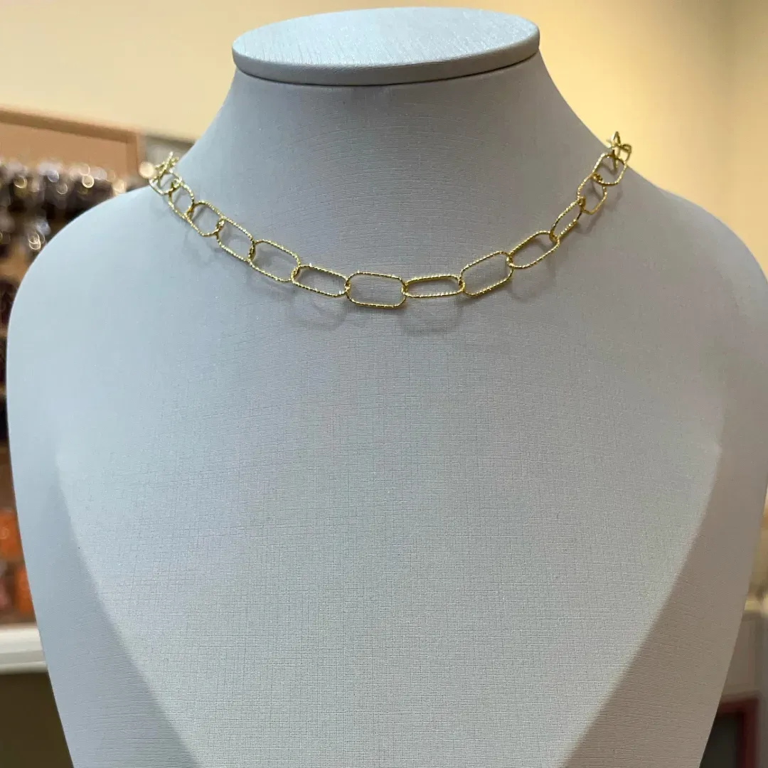 CHOKER ELOS TRABALHADOS DELICADA