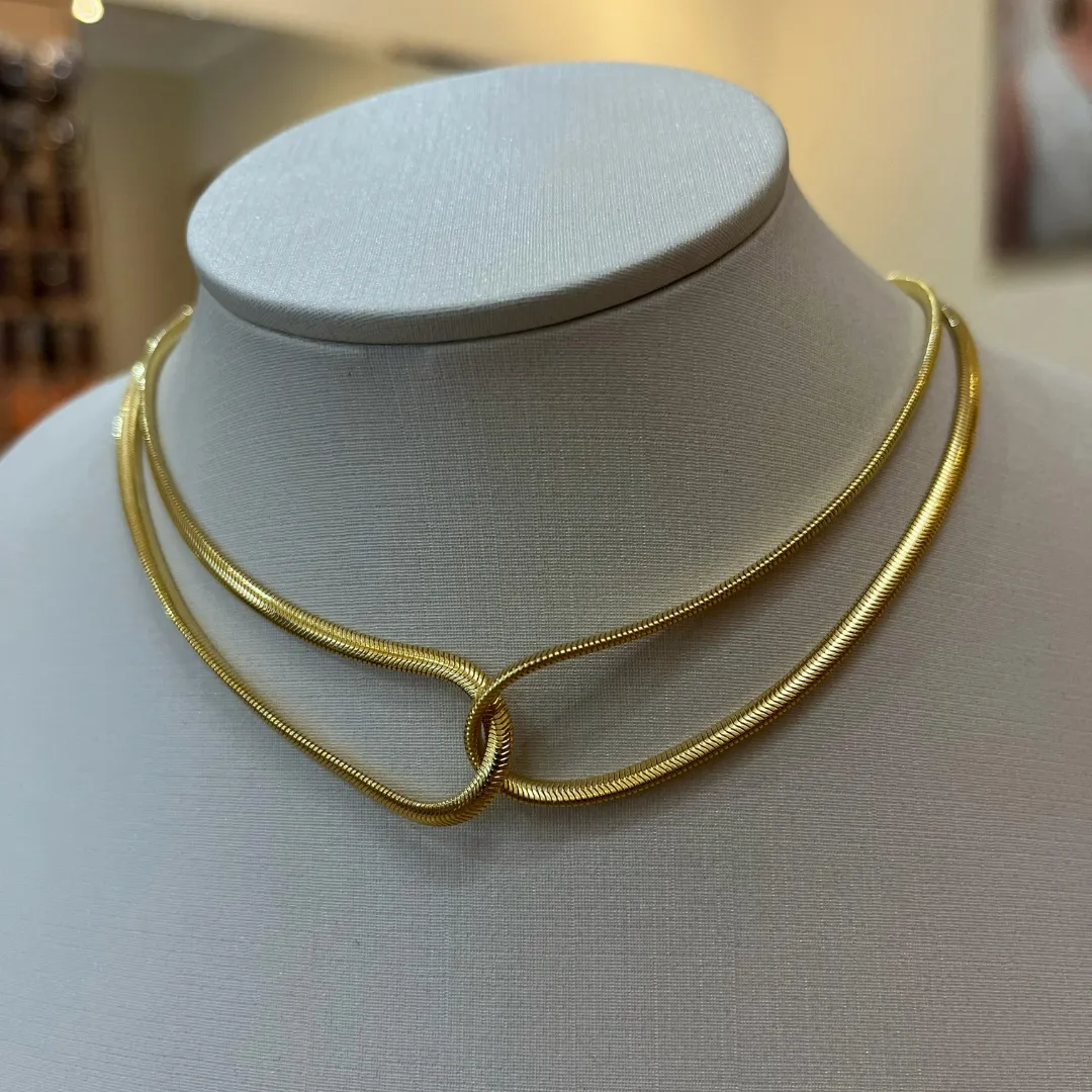 CHOKER LACRAIA ENTRELAÇADA