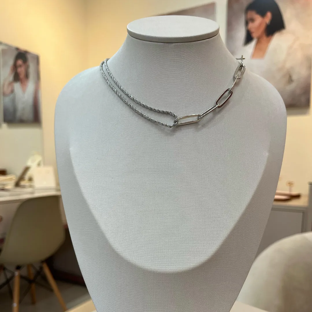 CHOKER MESCLA DIAMANTE