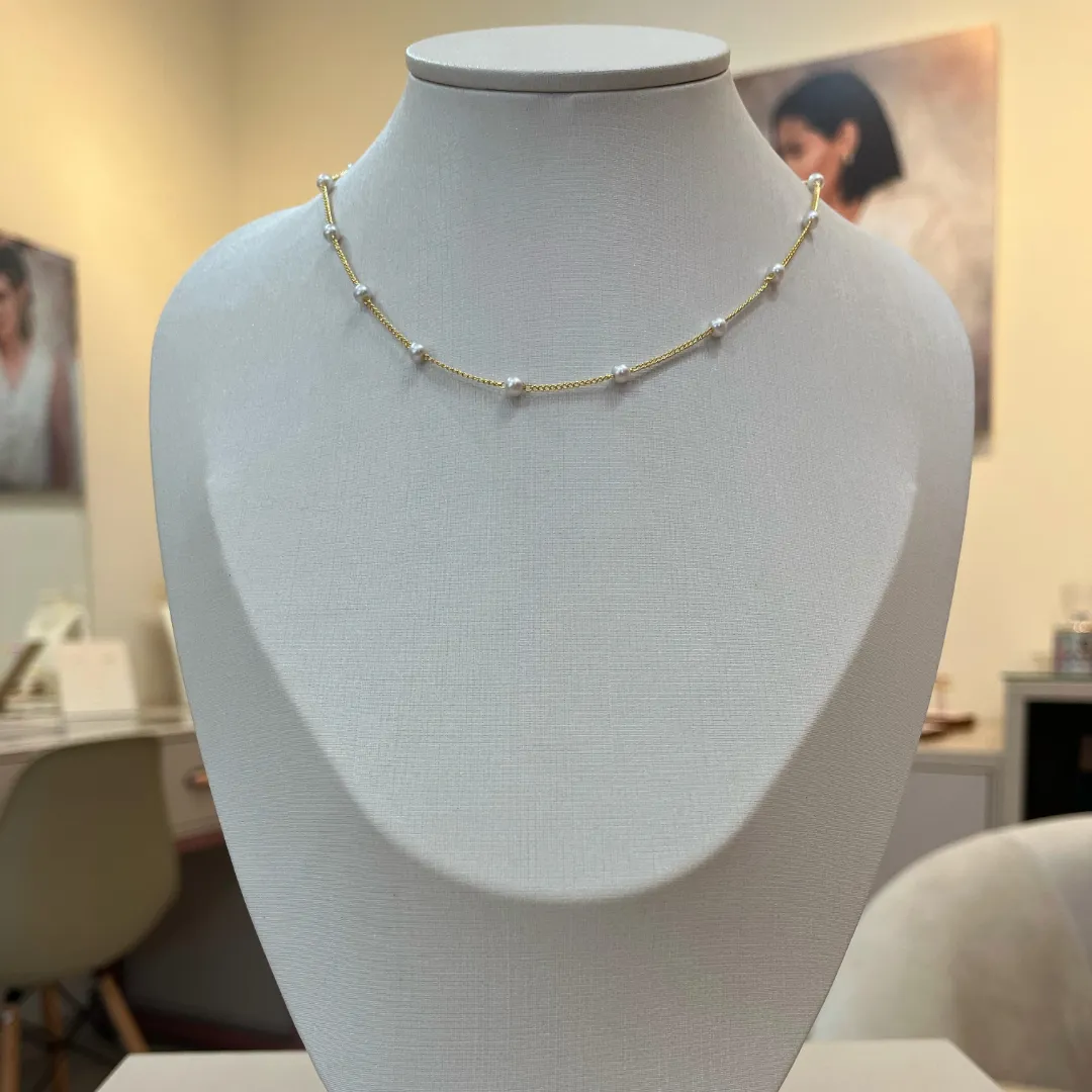 CHOKER PÉROLAS MINIS