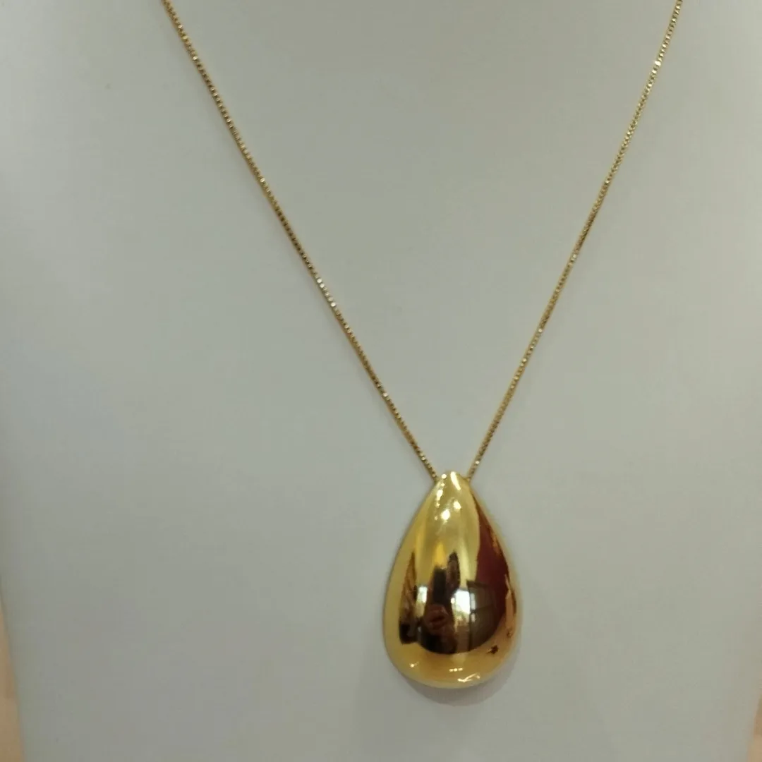 COLAR VENEZIANA COM PINGENTE GOTA