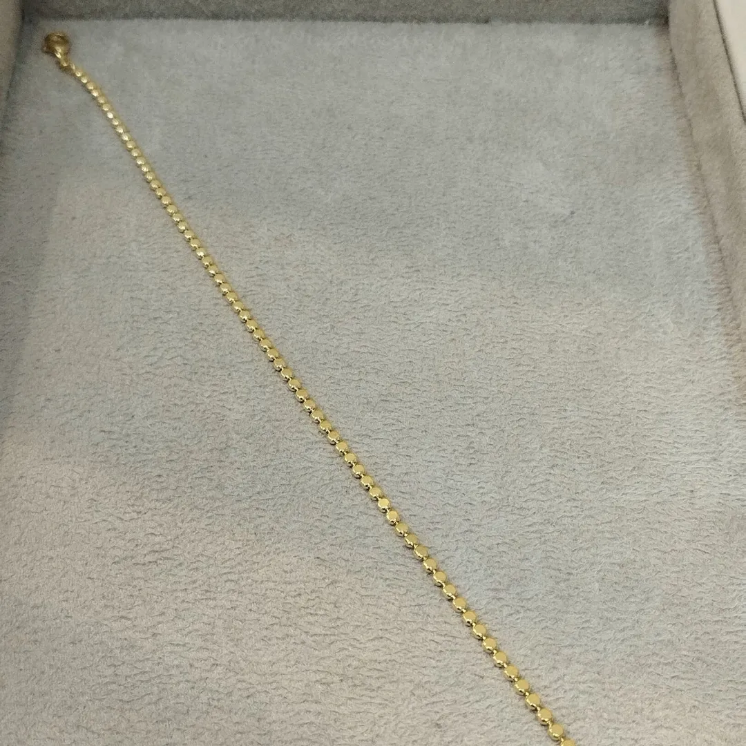 TORNOZELEIRA BOLINHAS DIAMANTADAS