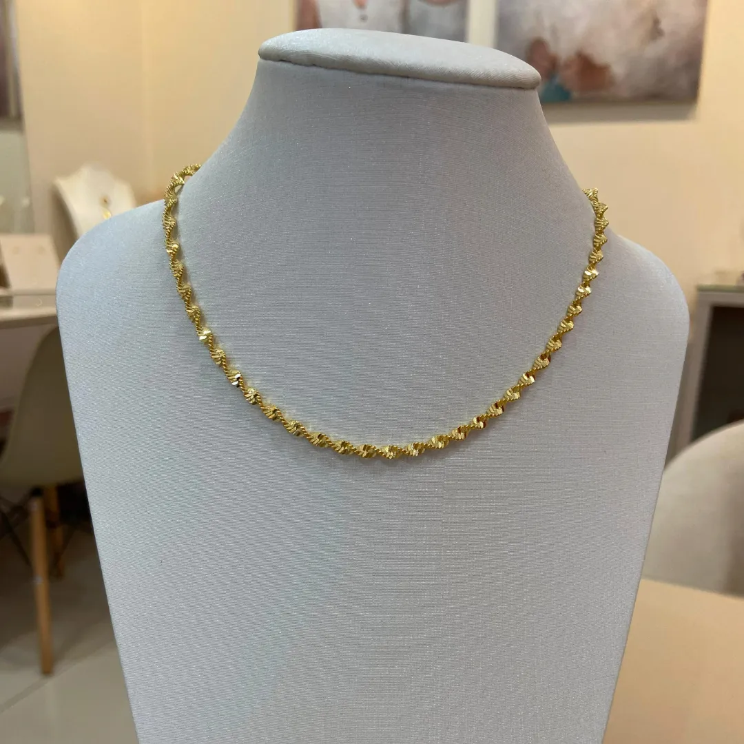 CHOKER MALHA TORCIDA