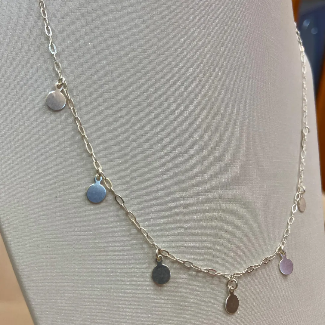 CHOKER PRATA MEDALHAS