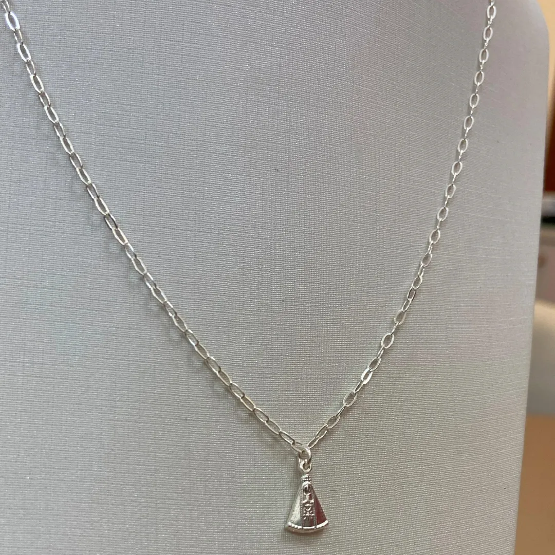 COLAR PRATA CARTIER PINGENTE NOSSA SENHORA