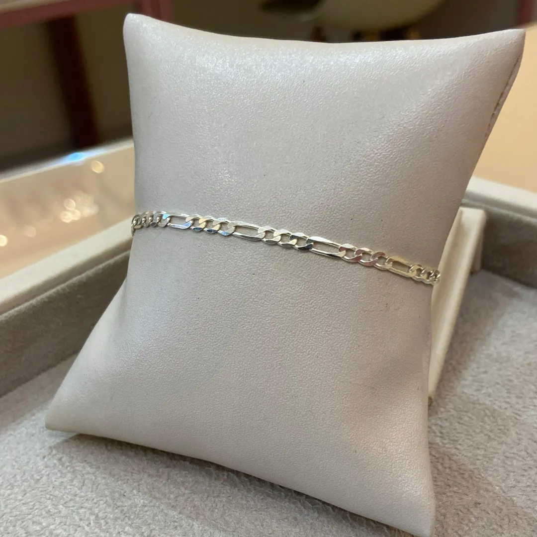 PULSEIRA PRATA 3EM1 MASCULINA