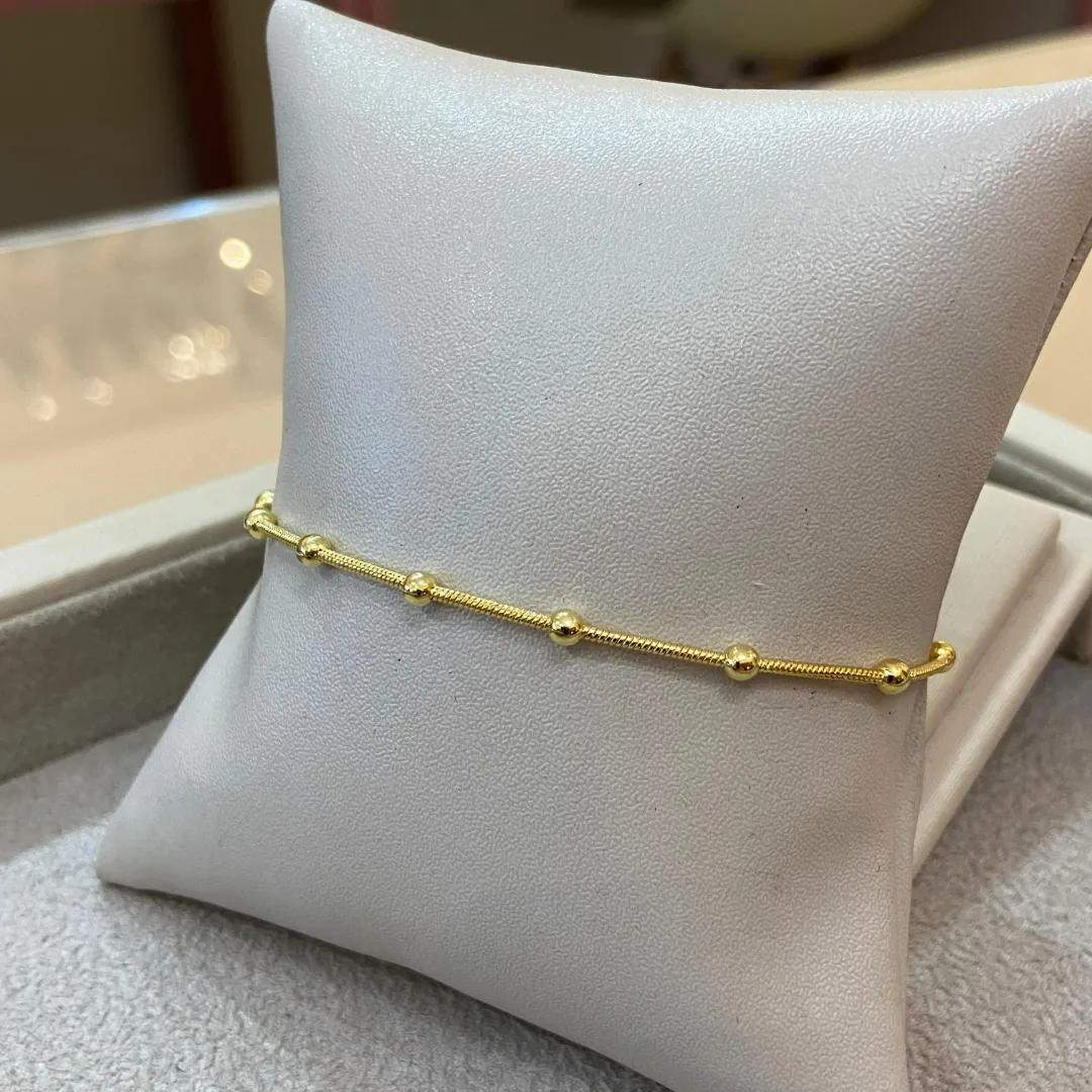 PULSEIRA RABO DE RATO E BOLINHAS