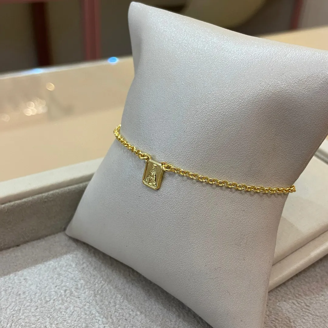 PULSEIRA ESCAPULÁRIO ELO PORTUGUÊS N S APARECIDA
