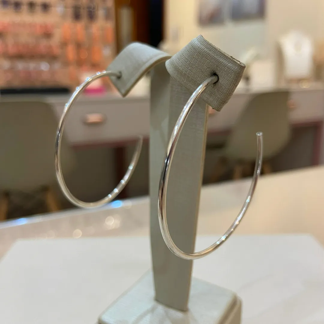 ARGOLA PRATA GRANDE