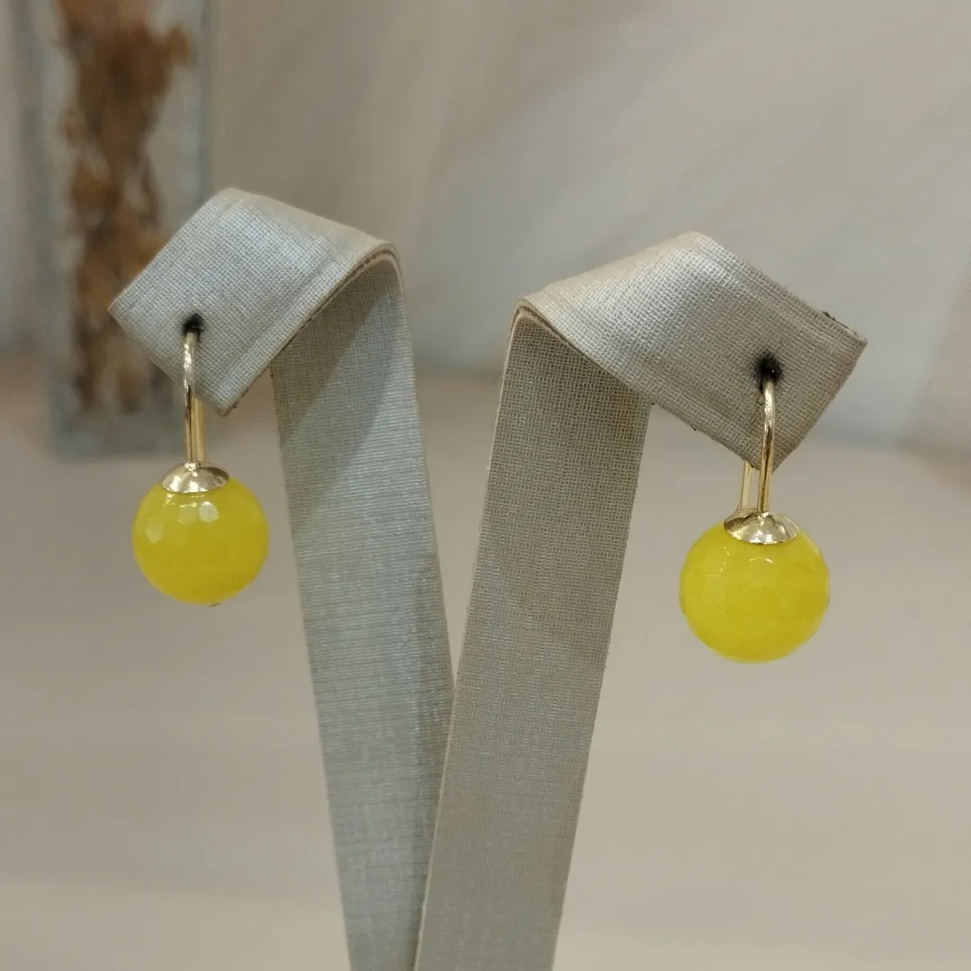 BRINCO GANCHO AMARELO
