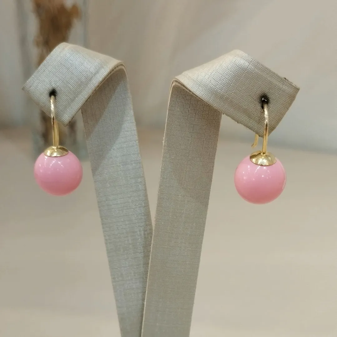 BRINCO GANCHO ROSA