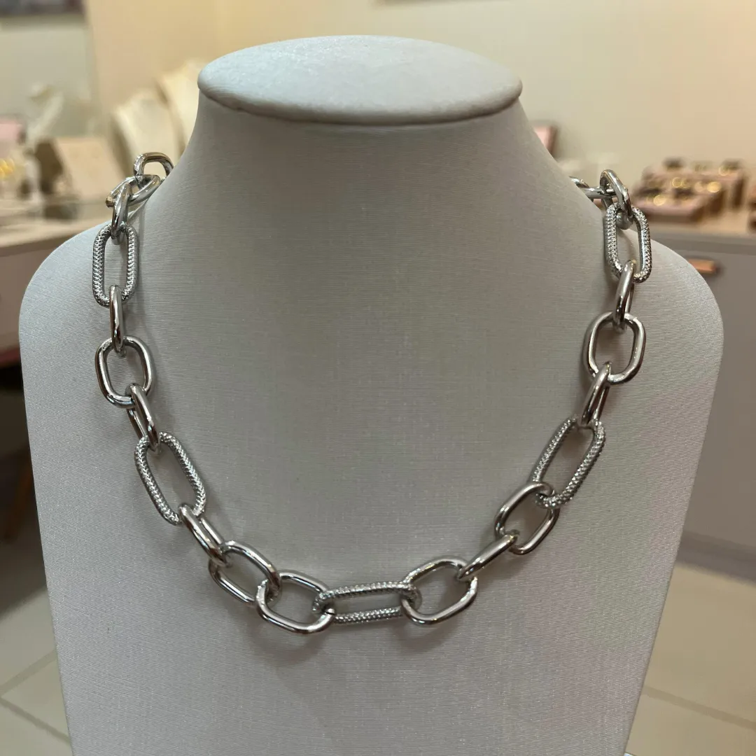 CHOKER ELOS RETANGULARES