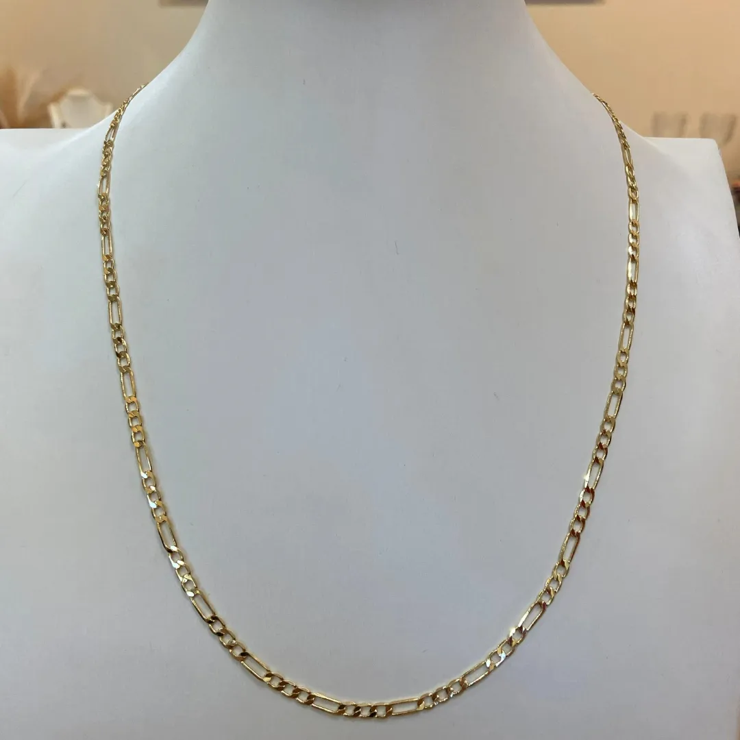 CORRENTE MASCULINA 3X1 3.8MM 60CM