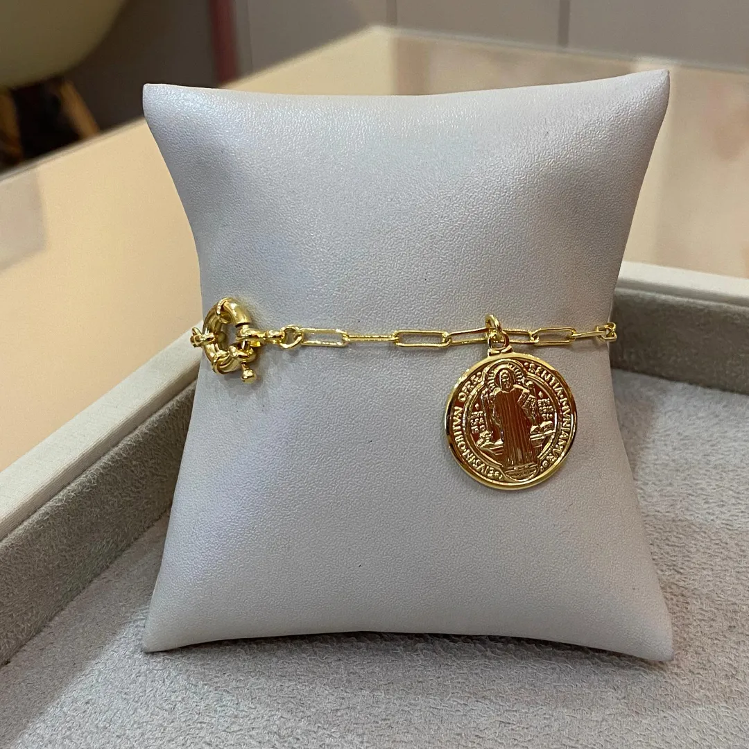 PULSEIRA CARTIER SÃO BENTO E FECHO BÓIA
