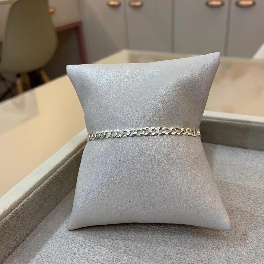 PULSEIRA PRATA GRUMET