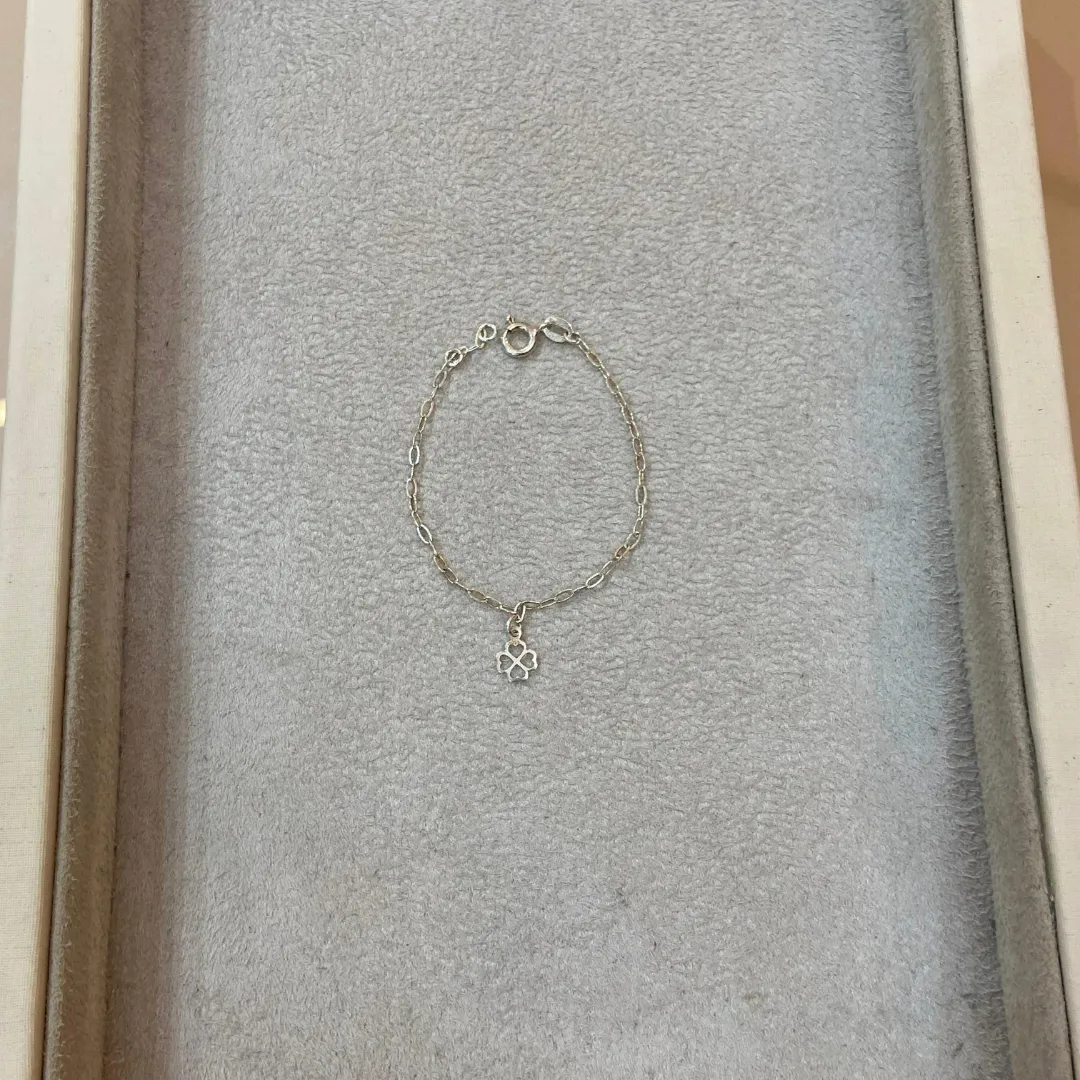 PULSEIRA PRATA TREVO
