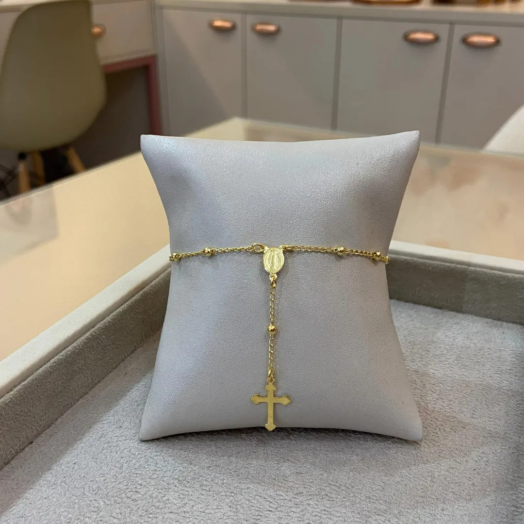 PULSEIRA TERÇO NOSSA SENHORA DAS GRAÇAS