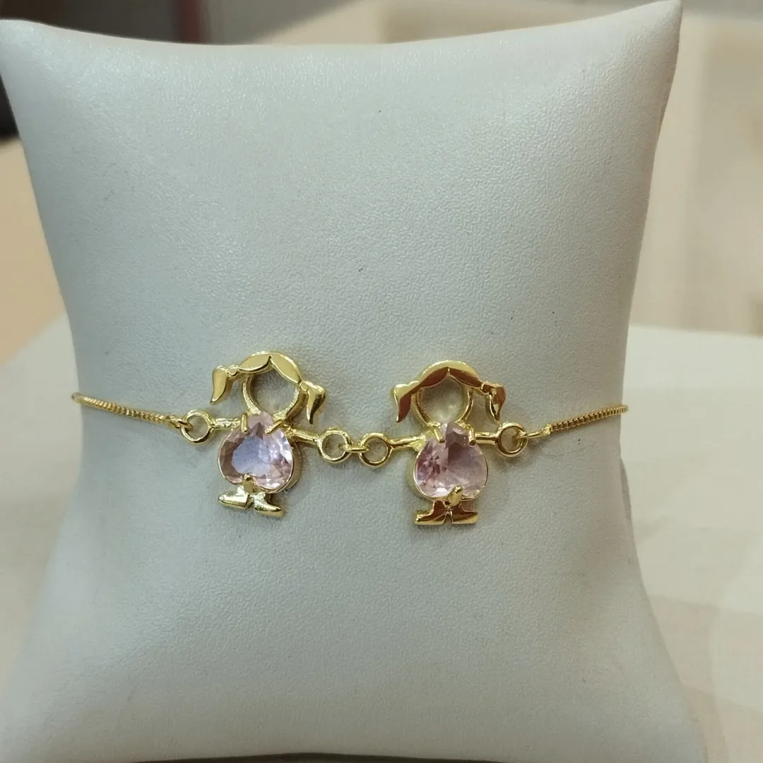 PULSEIRA VENEZIANA C/ 2 MENINAS REGULÁVEL