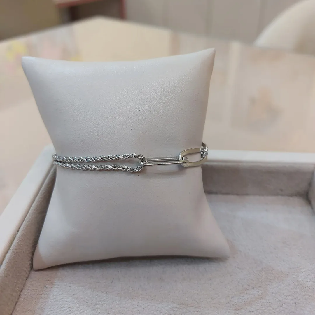 PULSEIRA MESCLADA CORDÃO BAIANO E CARTIER