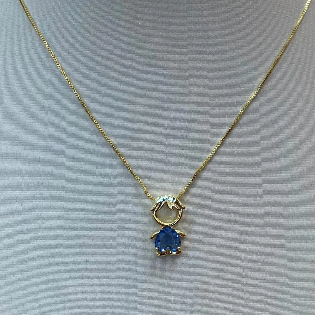 PINGENTE MENINO AZUL