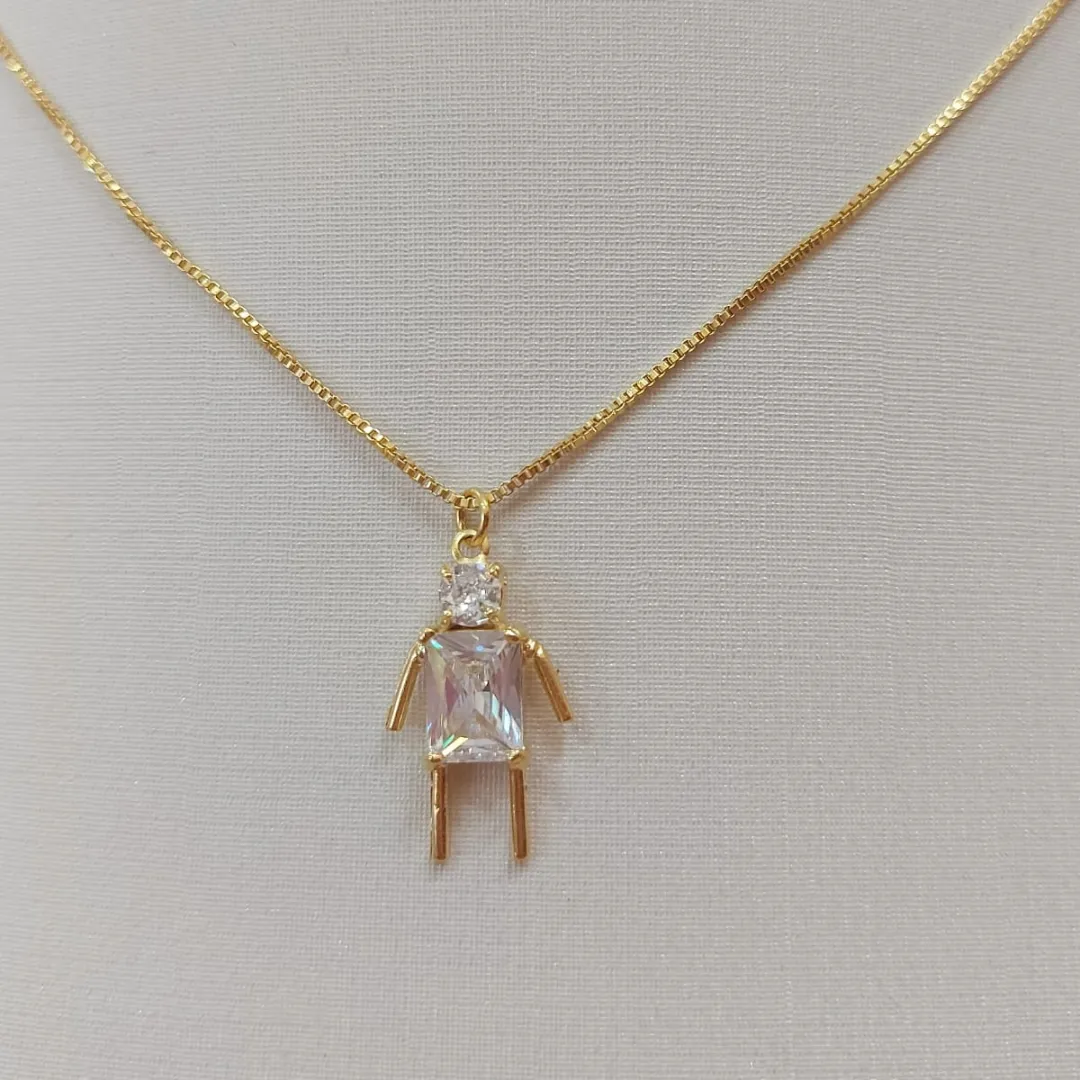 PINGENTE FILHO PALITO CRISTAL