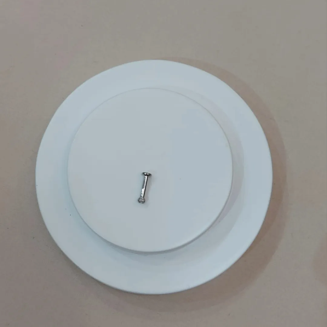 PIERCING PONTO DE LUZ ZIRCONIA 3MM/HASTE 3MM ROSCA FRONTAL