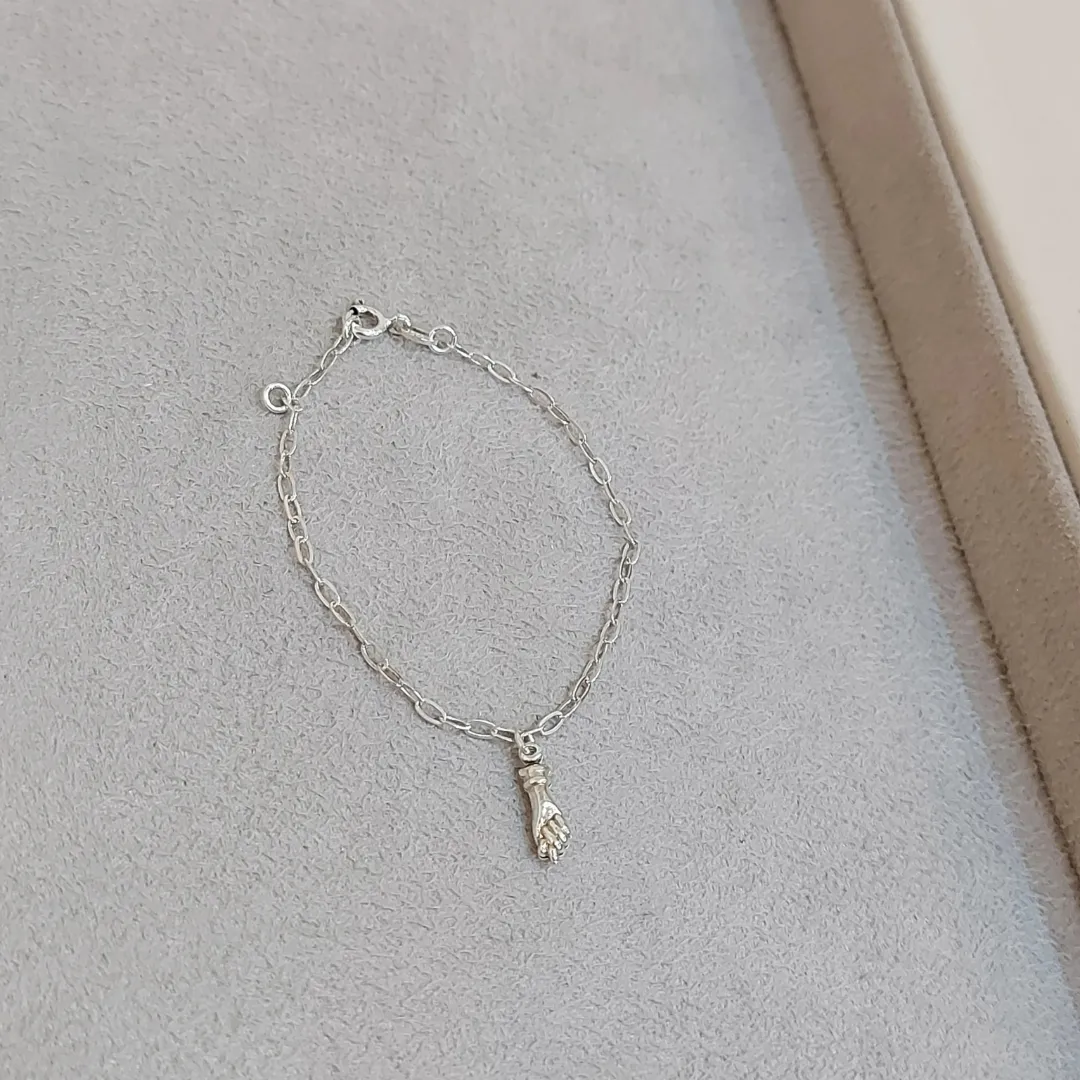 PULSEIRA PRATA INFANTIL FIGA