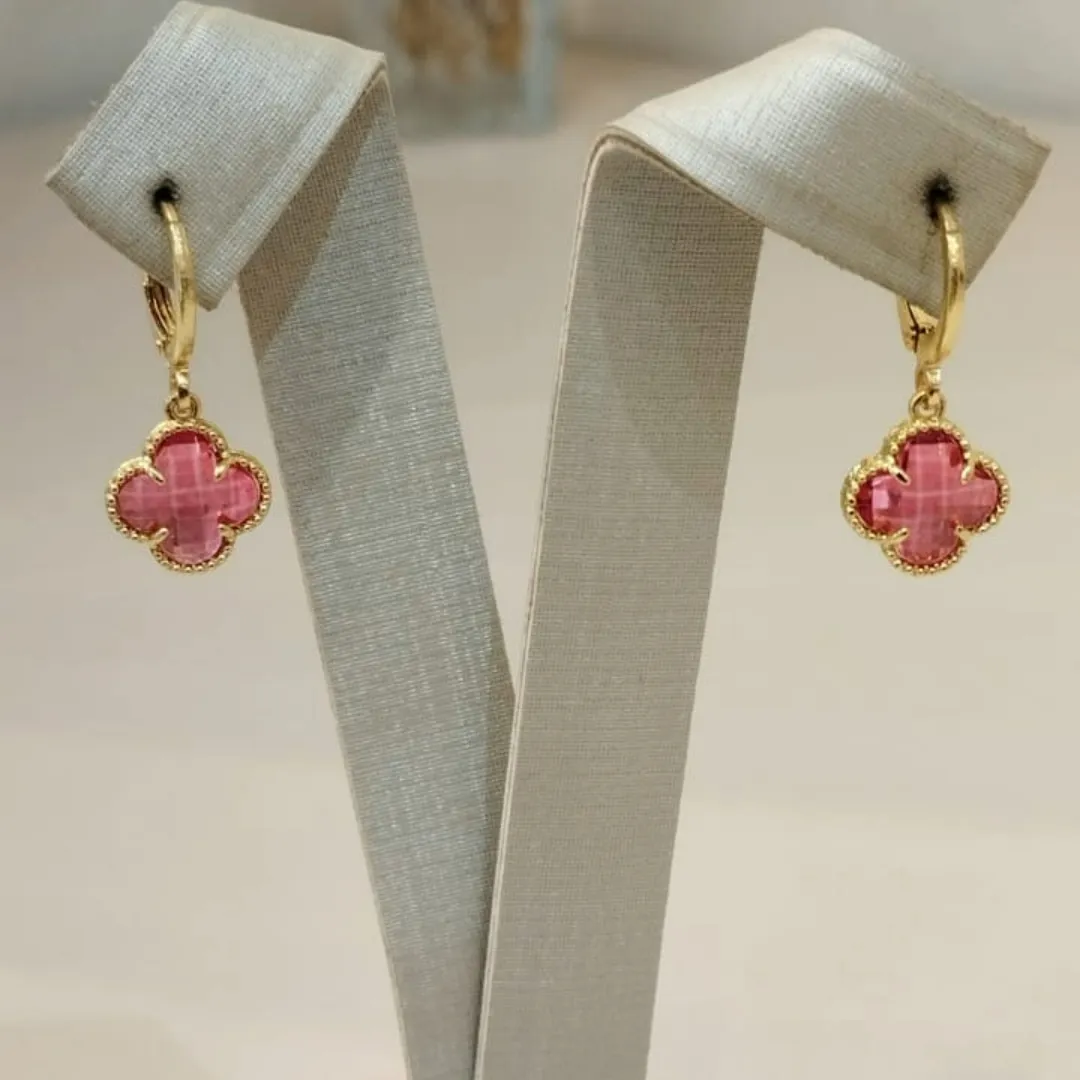 ARGOLA TREVO VAN CLEEF PINK