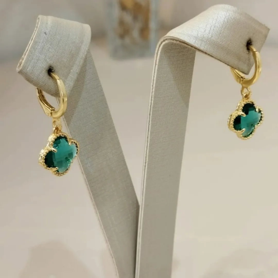 ARGOLA TREVO VAN CLEEF VERDE