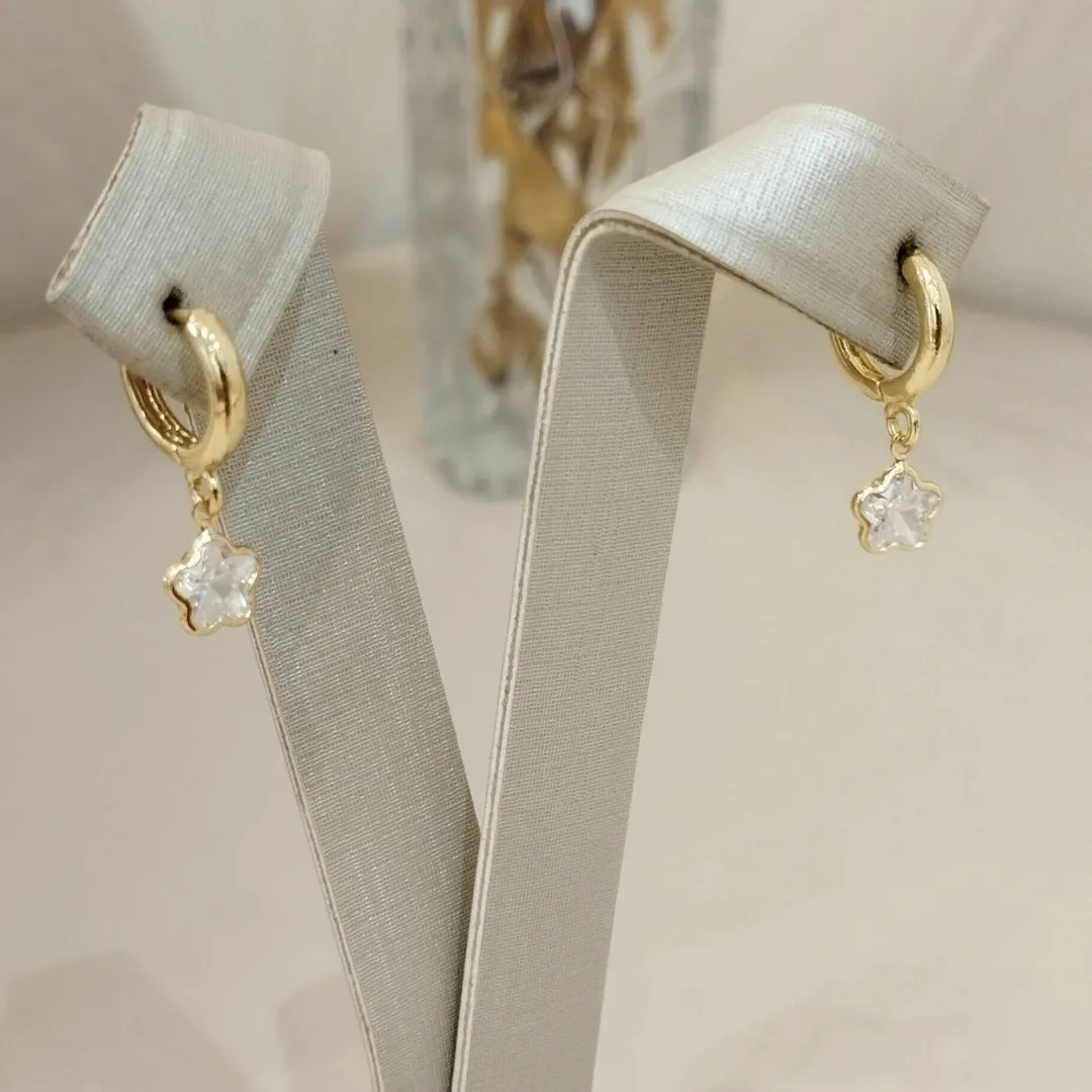 ARGOLA TREVO CRISTAL
