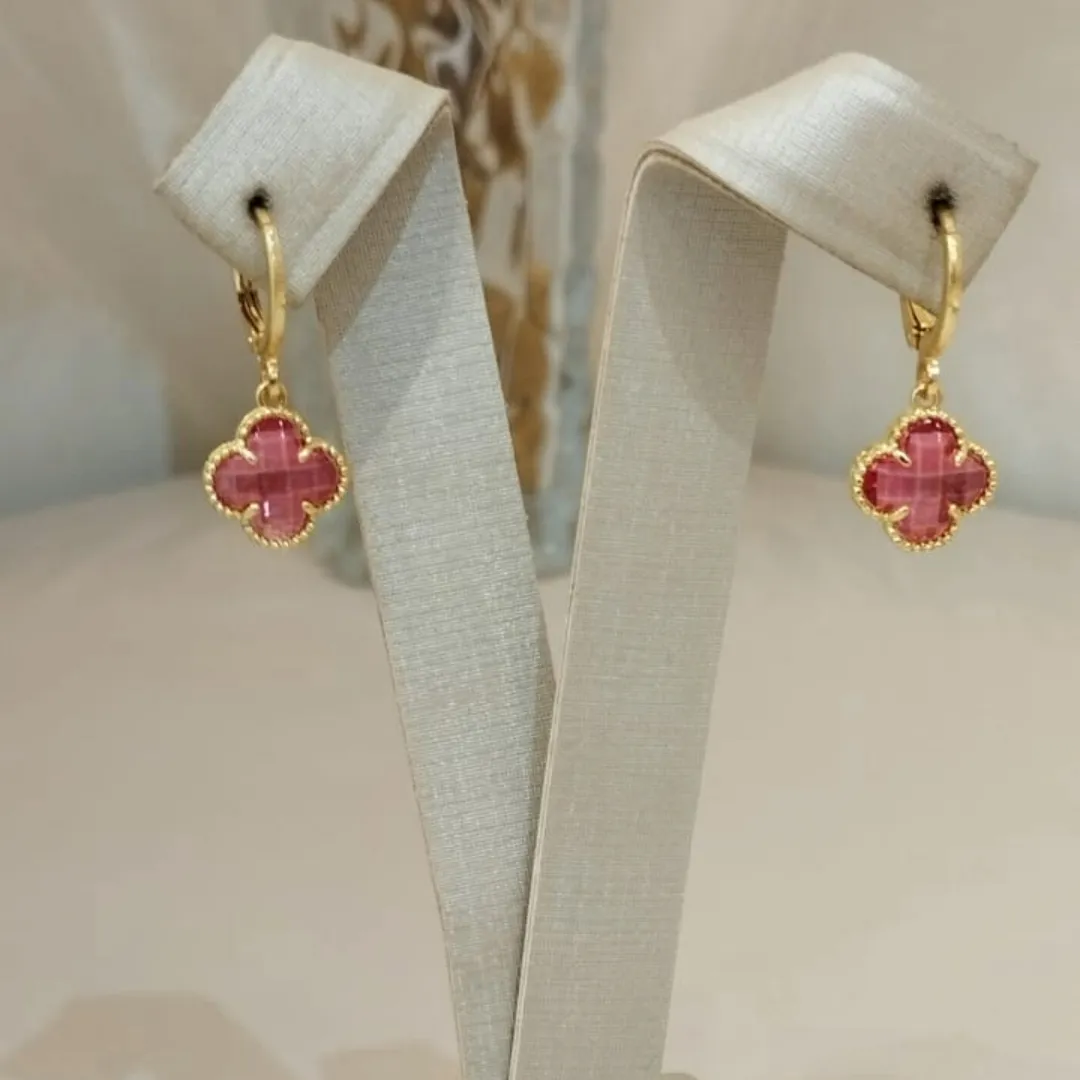 ARGOLA TREVO VAN CLEEF PINK