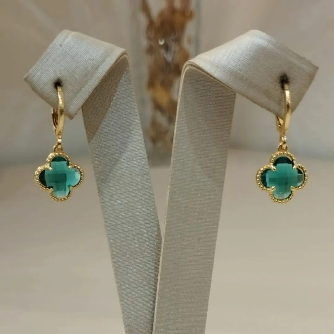 ARGOLA TREVO VAN CLEEF VERDE