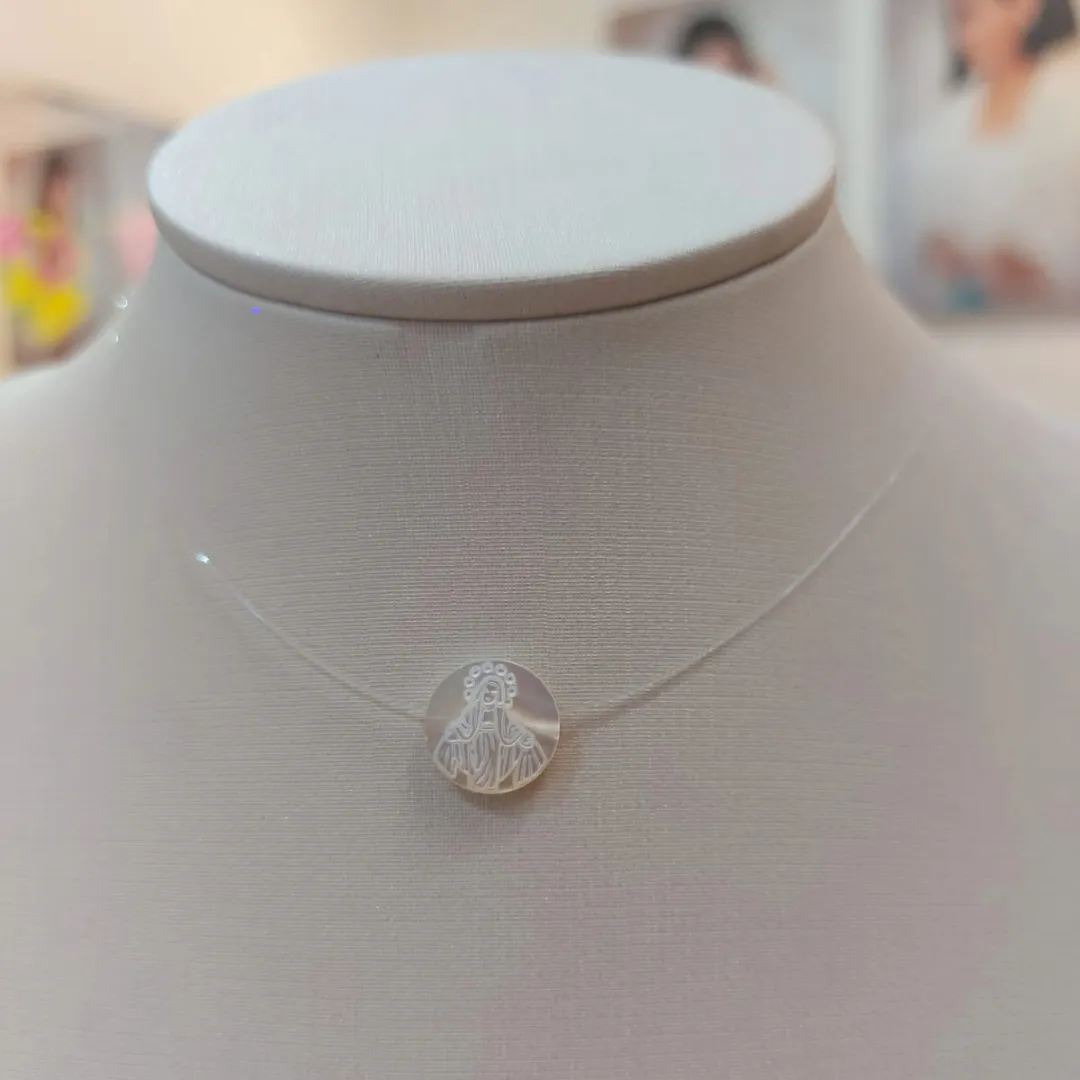 COLAR FIO DE NYLON NOSSA SENHORA DAS GRAÇAS