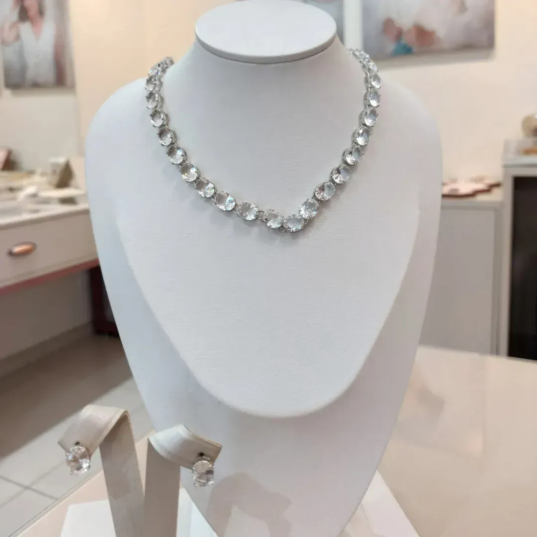 CONJUNTO ZIRCÔNIAS OVAIS