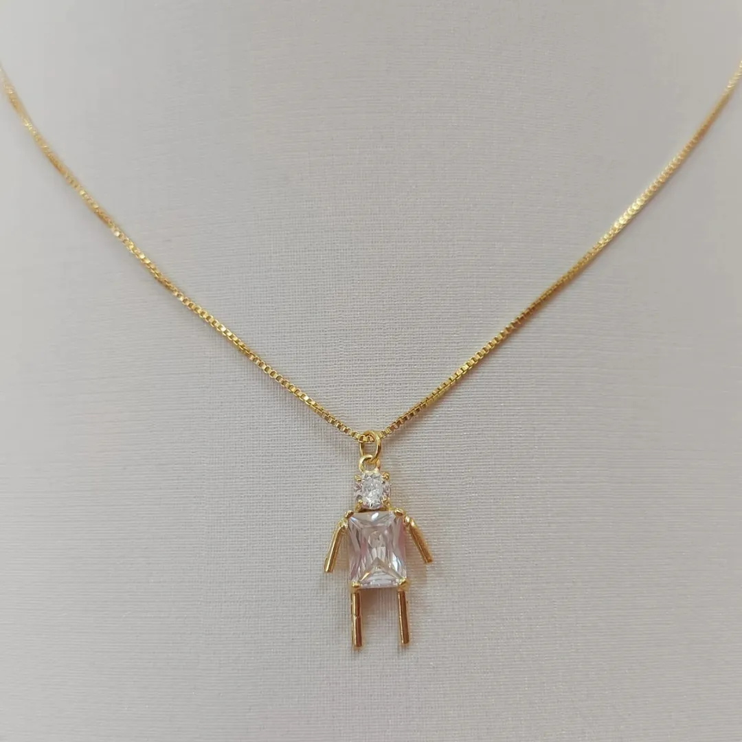 PINGENTE FILHO PALITO CRISTAL