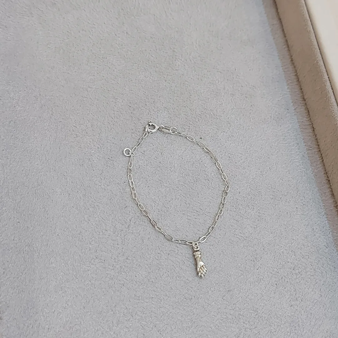 PULSEIRA PRATA INFANTIL FIGA