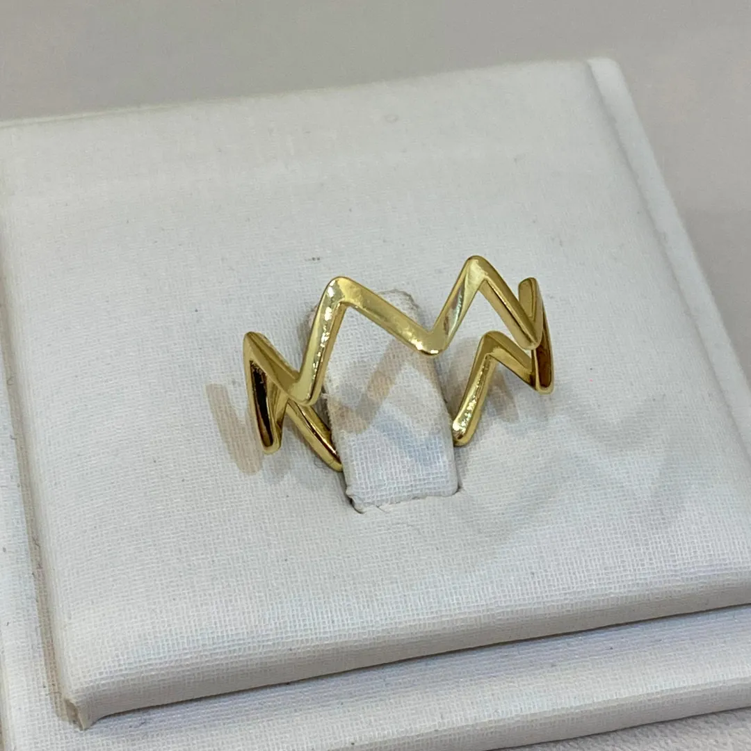 ANEL ZIGZAG TAMANHO 16