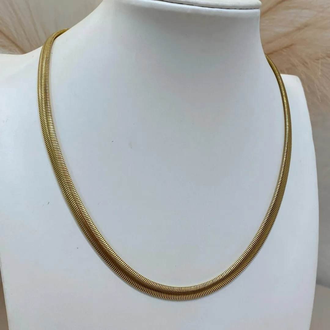 CHOKER MALHA COM FECHO BÓIA