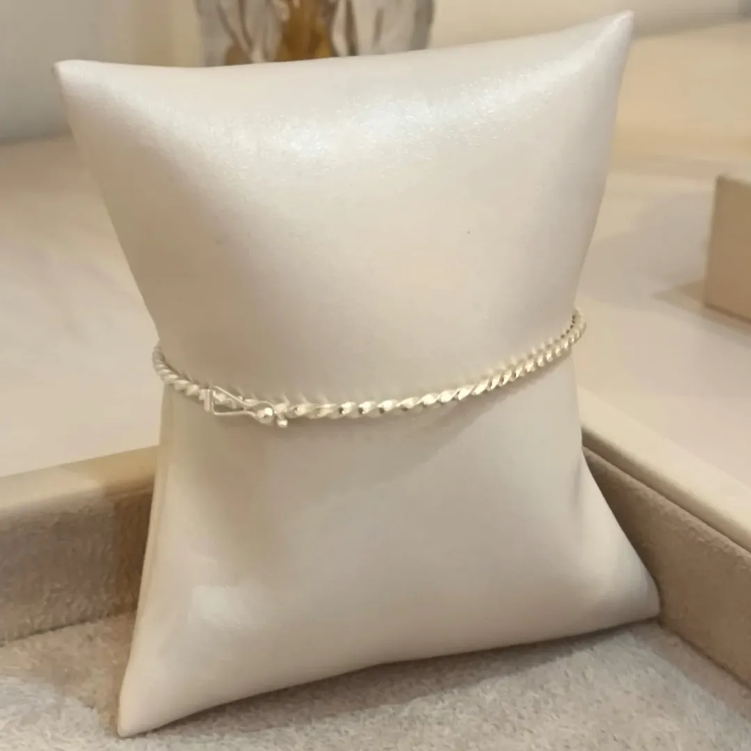 BRACELETE PRATA TORCIDO