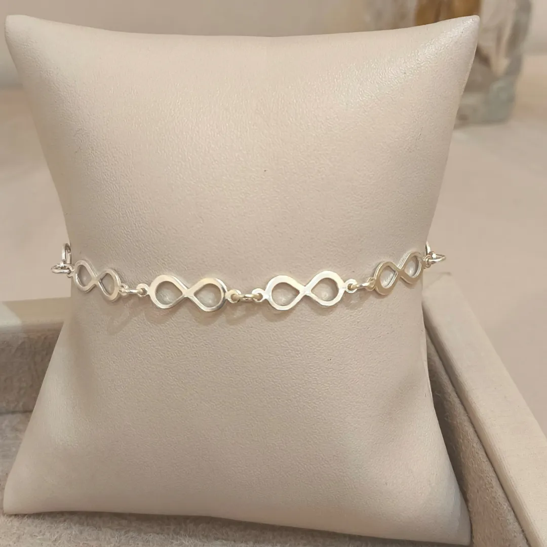 PULSEIRA PRATA INFINITO