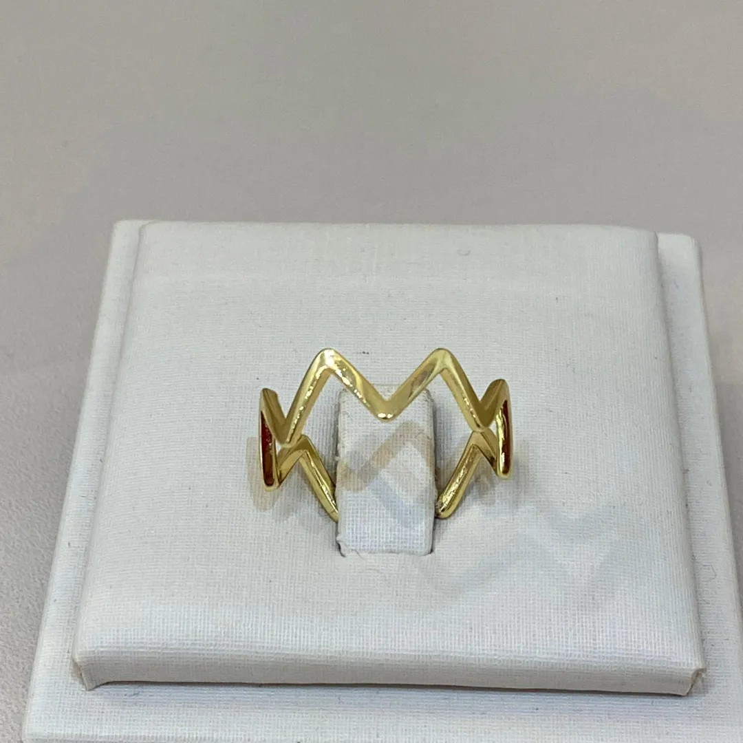 ANEL ZIGZAG TAMANHO 16