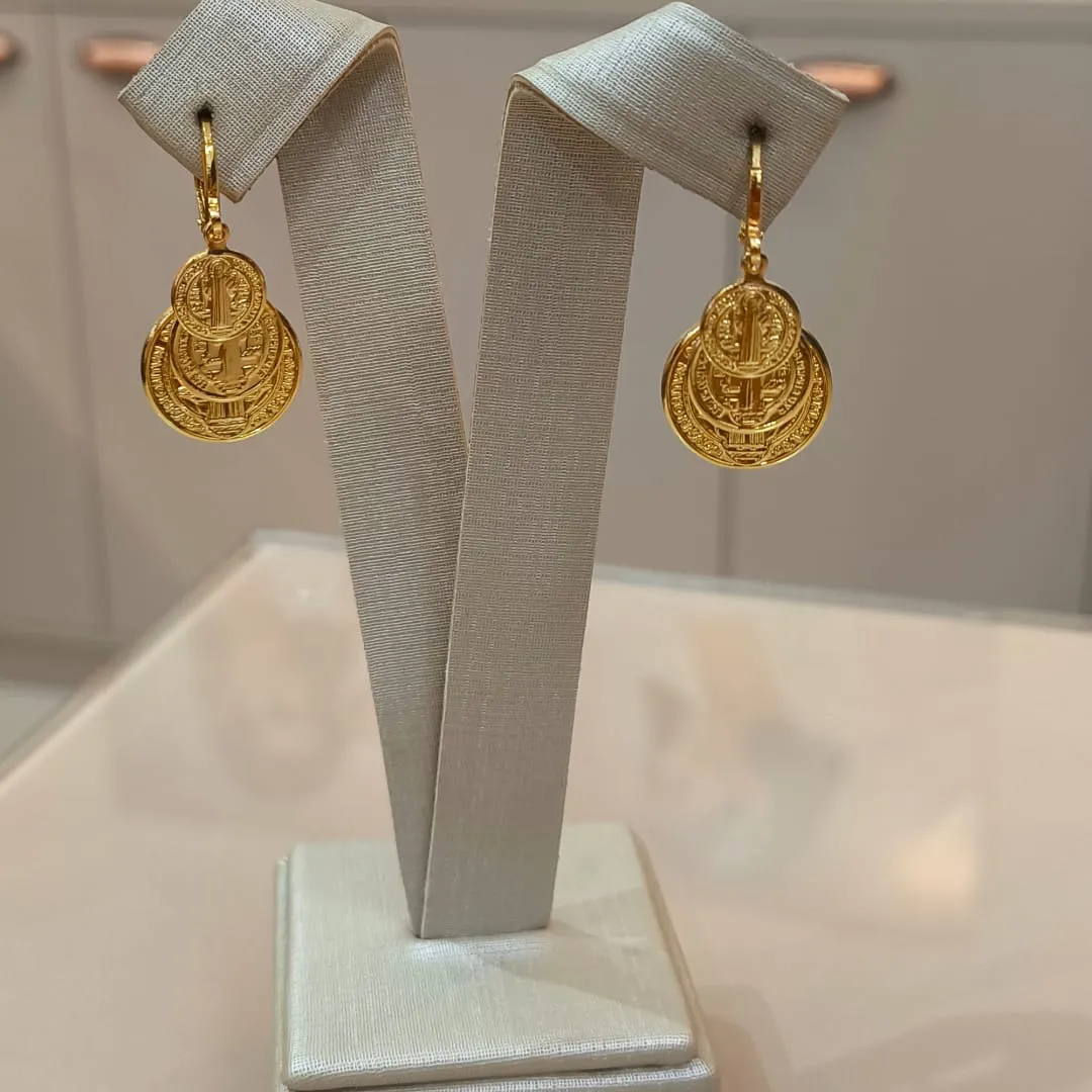 ARGOLA SÃO BENTO 3 MEDALHAS
