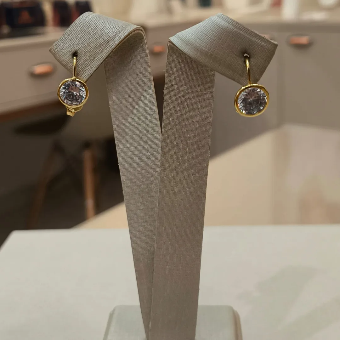 BRINCO GANCHO ZIRCÔNIA