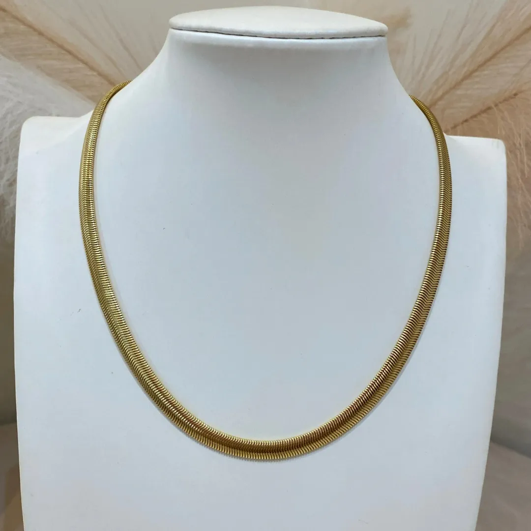 CHOKER MALHA COM FECHO BÓIA