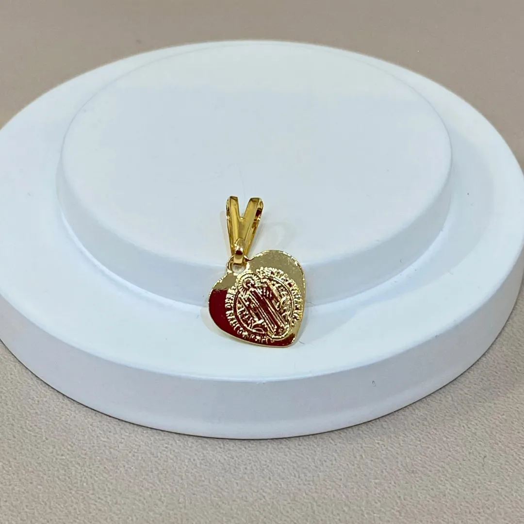 PINGENTE CORAÇÃO SÃO BENTO