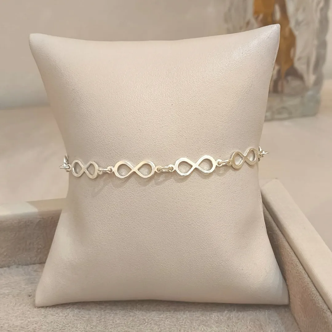 PULSEIRA PRATA INFINITO