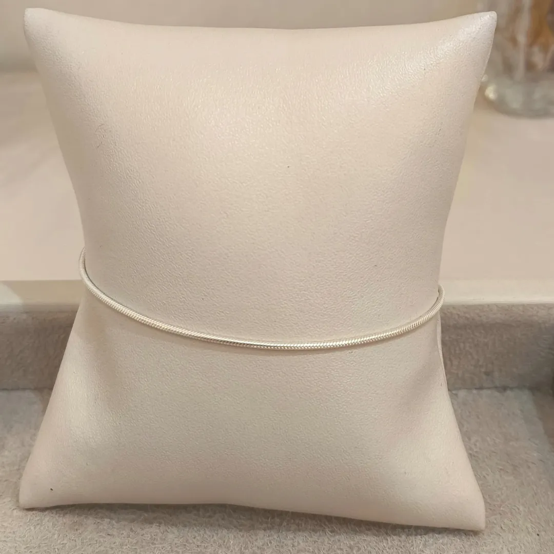 PULSEIRA PRATA RABO DE RATO 19CM