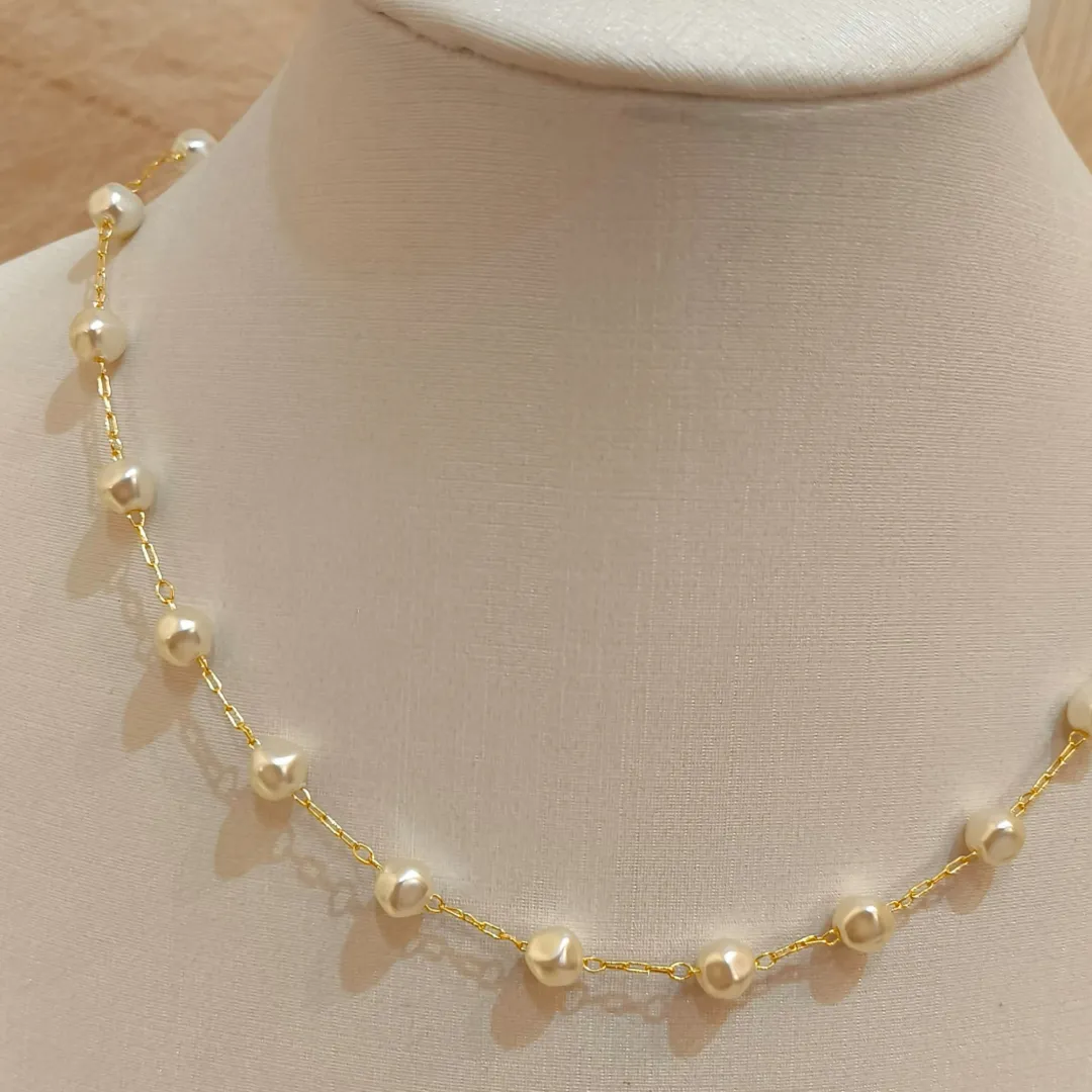 CHOKER PÉROLAS BARROCAS
