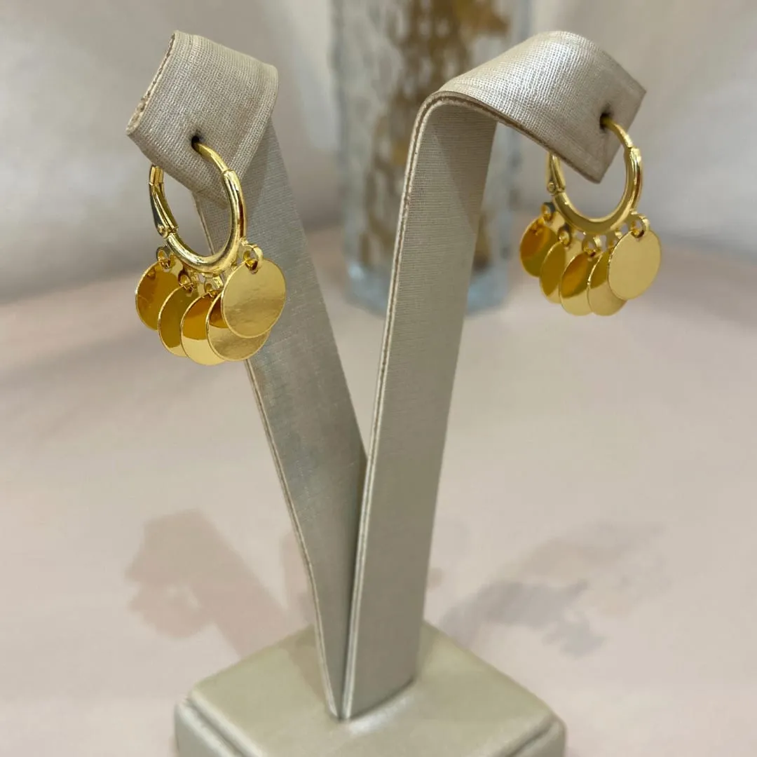 ARGOLA CLICK 5 MEDALHAS