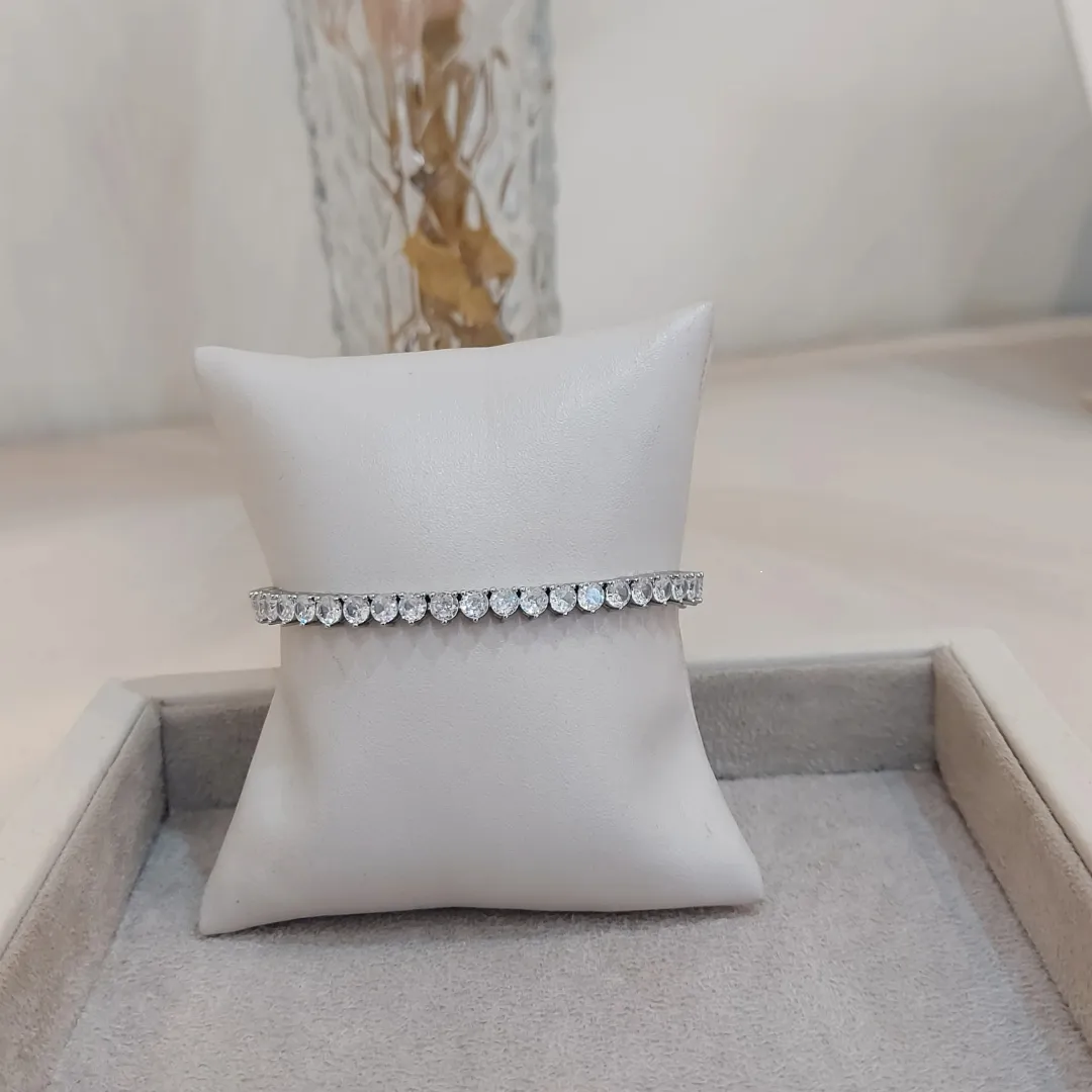PULSEIRA RIVIERA ZIRCÔNIA CRISTAL 4.0